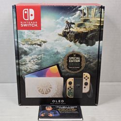 Nintendo Switch OLED: Legend Of Zelda Tears Of The Kingdom Edition 
