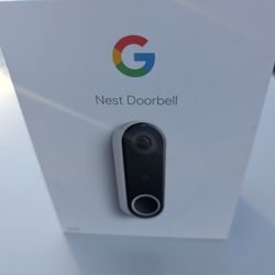 Sealed New - Google Nest Doorbell - Video Servalance