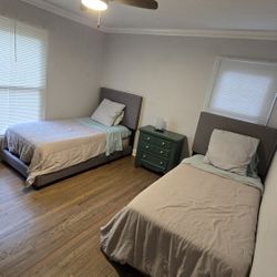 Two Twin beds