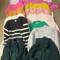 Women’s Sweaters Different Colors 12 For $40