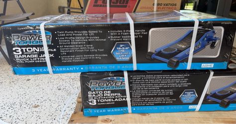 Power Torque 3 Ton Garage Jack