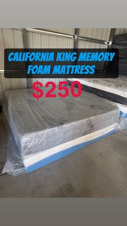 California king / eastern king memory foam mattress