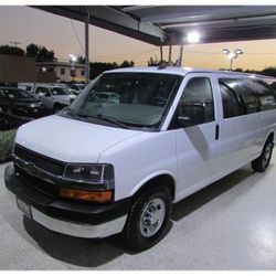 2016 Chevrolet Express 3500 Passenger LT Extended Van 3D