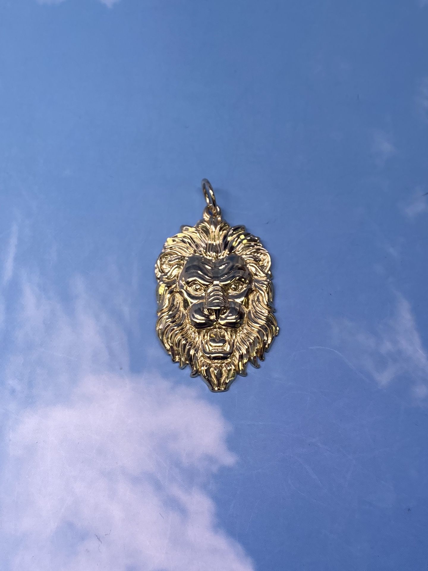 14k Lion Pendant