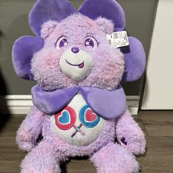 12.5ln Care Bears Share Bear With Flower Dress Up Plush