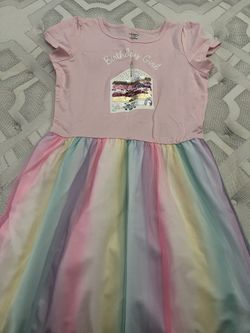 NWT-Carters Size 14 Pastel Birthday Girl TuTu Dress