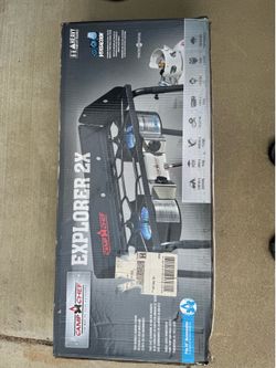 Camp Chef Explorer 2X two-burner propane camping stove