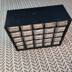 25 Drawer Parts Storage Storage Box Screw Parts Organizer Craft