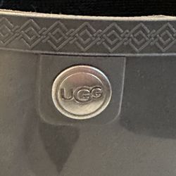 UGG Rain Boots Gray Never Worm size 9