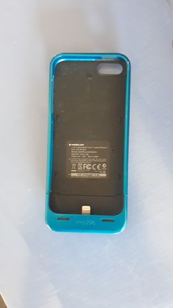 iPhone 5 case with external battery