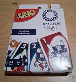 New Tokyo 2020 Olympics UNO Card Game