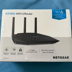 Netgear AX1800 WiFi Router