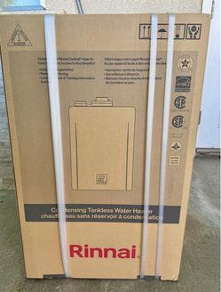 *** BRAND NEW *** Rinnai natural gas tankless water heater