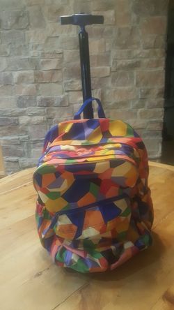 Backpack rollable