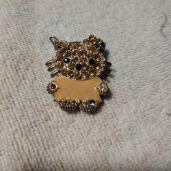 Vtg Hello Kitty Hair Clip