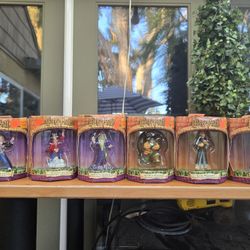 🪄 Vintage Harry Potter Hanging Ornaments Set (6 Collectibles, New in Box)