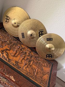 Meinl HCS 14” Hi Hats with a bonus top hat!