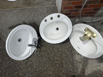3 Drop In Bathroom Sinks