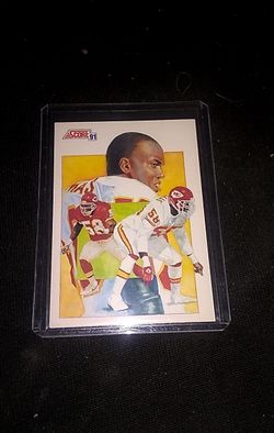 Derrick Thomas football card