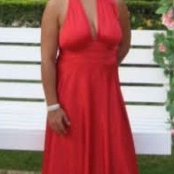 Red Dress Armani Exchange