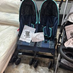 Double Stroller By Delta New 