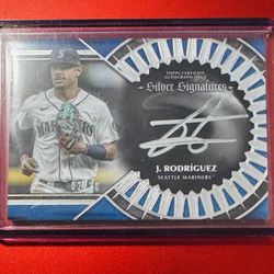 Julio Rodriguez Topps Five Stars Auto 