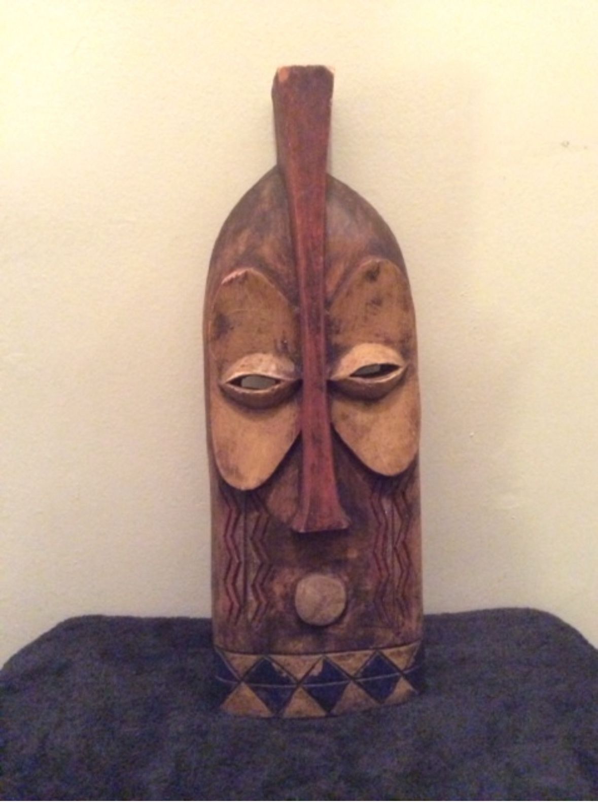 Pier One Wooden Decor Mask