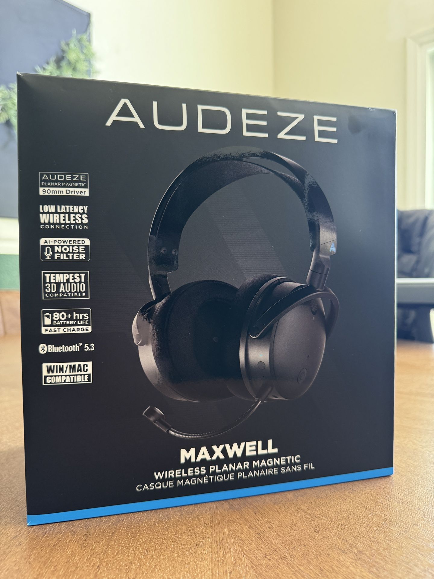AUDEZE MAXWELL GAMING HEADSET | BRAND NEW | FOR PS5, PC, MAC, & BLUETOOTH