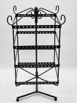 Metal Rotating Earring Display Stand
