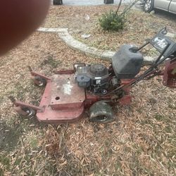 36 Inch Commercial  Ex mark Walk Behind Mower For Parts Or Fix