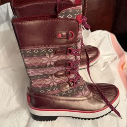 UGG Baroness Fair Isle Sugar Plum Nordic Color Women’s Size US 7Duck Boots