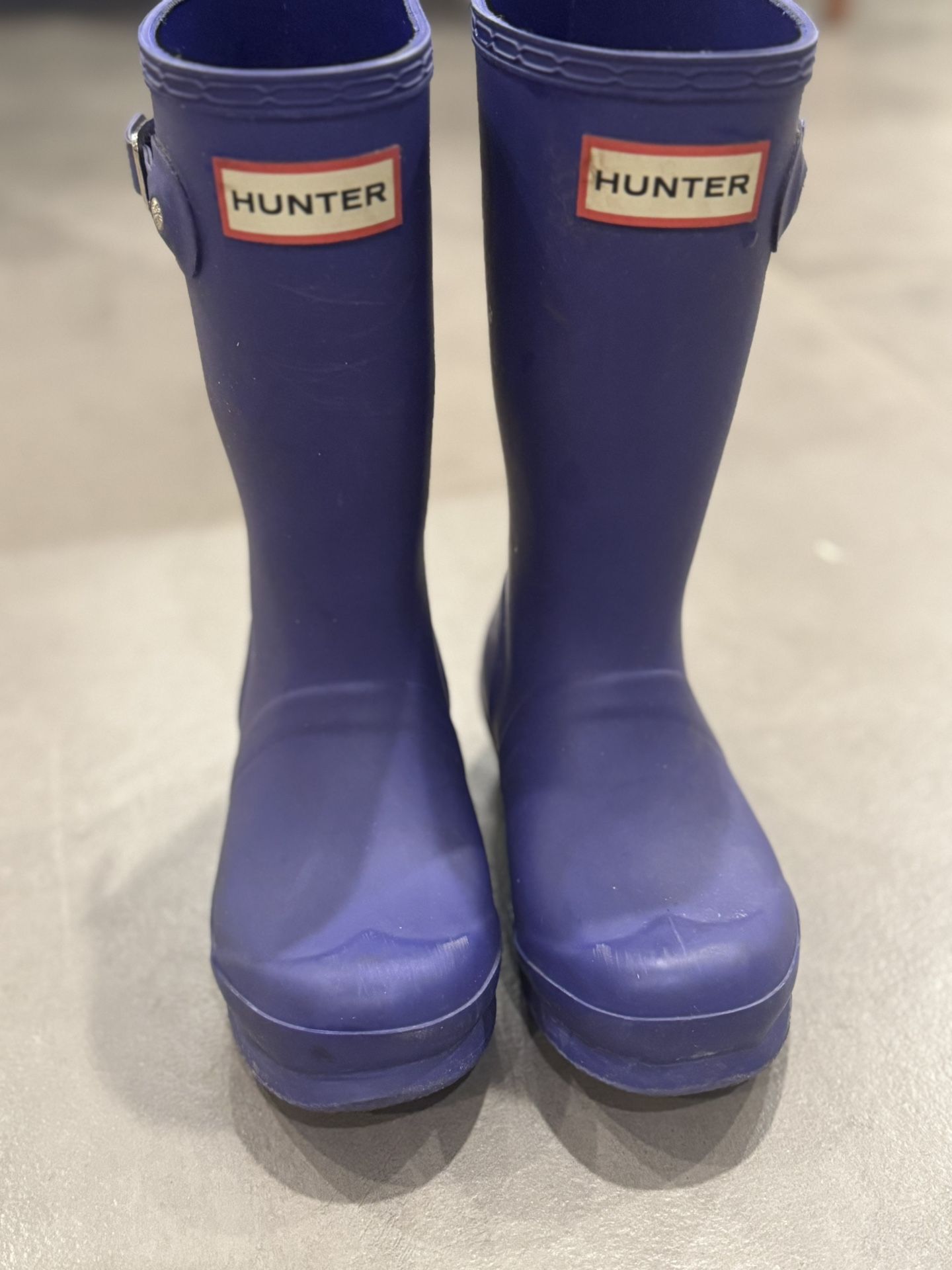 Purple Hunter Rain Boots Size 12M US