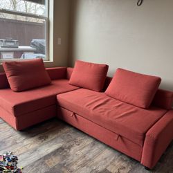 IKEA FRIHETEN Sofa Sleeper sectional,3 seat w/storage