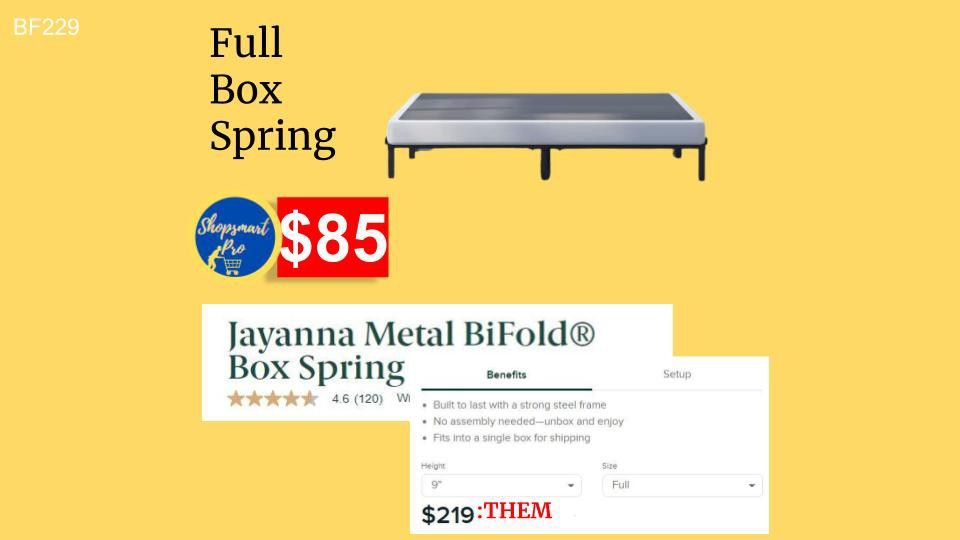 Full Size Box Spring