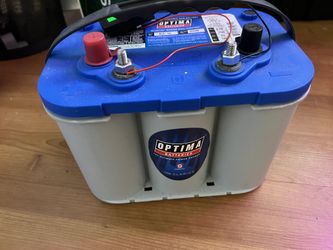 optima deep cycle AGM marine & RV battery