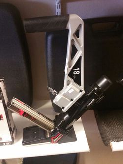 Husky pneumatic 18 gauge flooring nailer