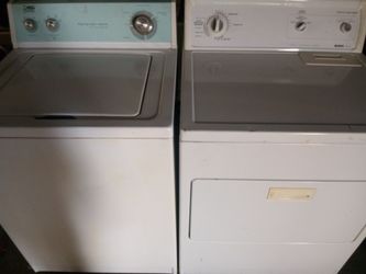 Washer and gas dryer they both work great
