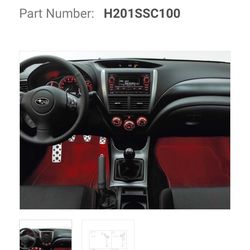 Subaru Red Interior Light 