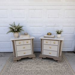 Refinished Nightstands - Set of 2
