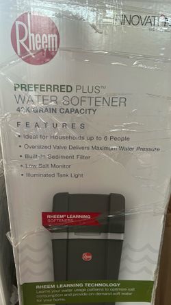 42,000 Grain Preferred Plus Water Softener for Hard Water and Iron Reduction Store