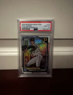 2024 Bowman Mega Box Paul Skenes Chrome Prospects PSA 10 #125