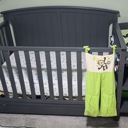 Baby Crib Changer Combo