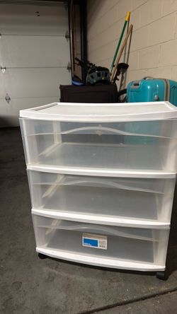 3 drawer cart