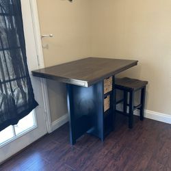 Table And 4 Stools 