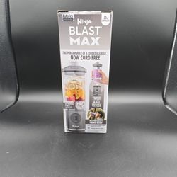 Ninja Blast Max, Portable Blender + Twist & Go, Personal Smoothie, Blend, Ice Crush, 3 Programs, Cordless, 22 oz removable Vessel, Dishwasher Safe, Le