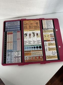 Nursing Clipboard Foldable, Foldable Clip Board W/Nursing Edition Cheat Charts