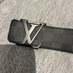 Louis Vuitton Black Checkered Belt LV With Box, Damien Print for Sale in  Burbank, CA - OfferUp