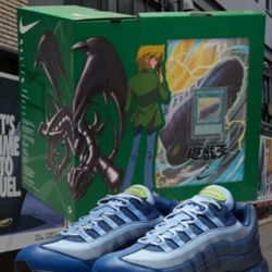 Size 9.5M- Nike Yu-Gi-Oh! x Air Max Muscle 95 QS Joey With Promo Card