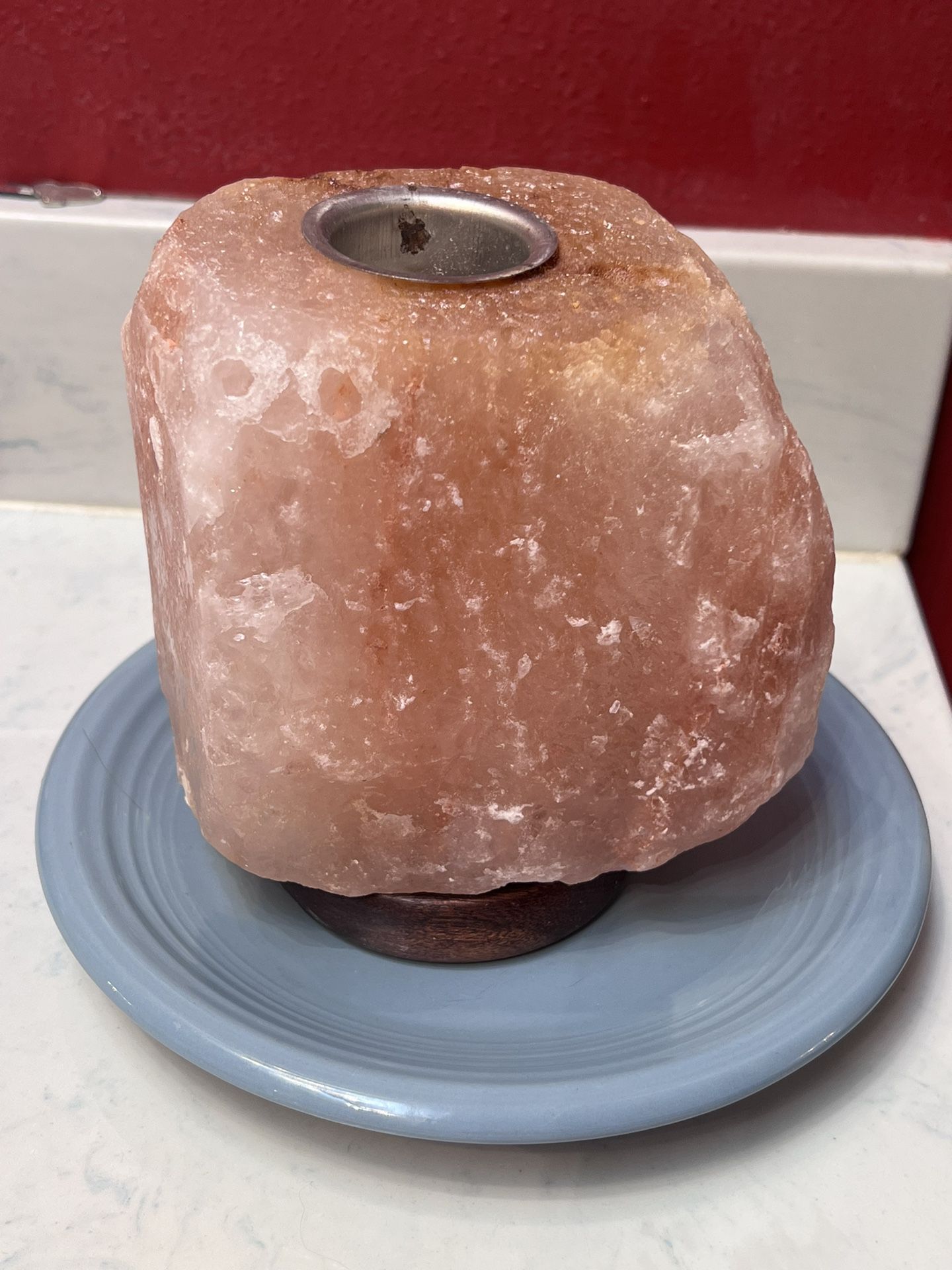 Himalayan Pink Salt Natural Tealight Candle holder