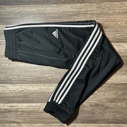 Adidas Black and white Joggers
